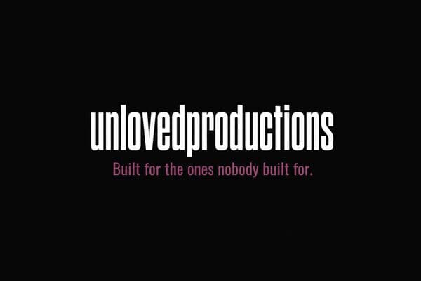 Founder of unlovedproductions, high contrast portrait photograph